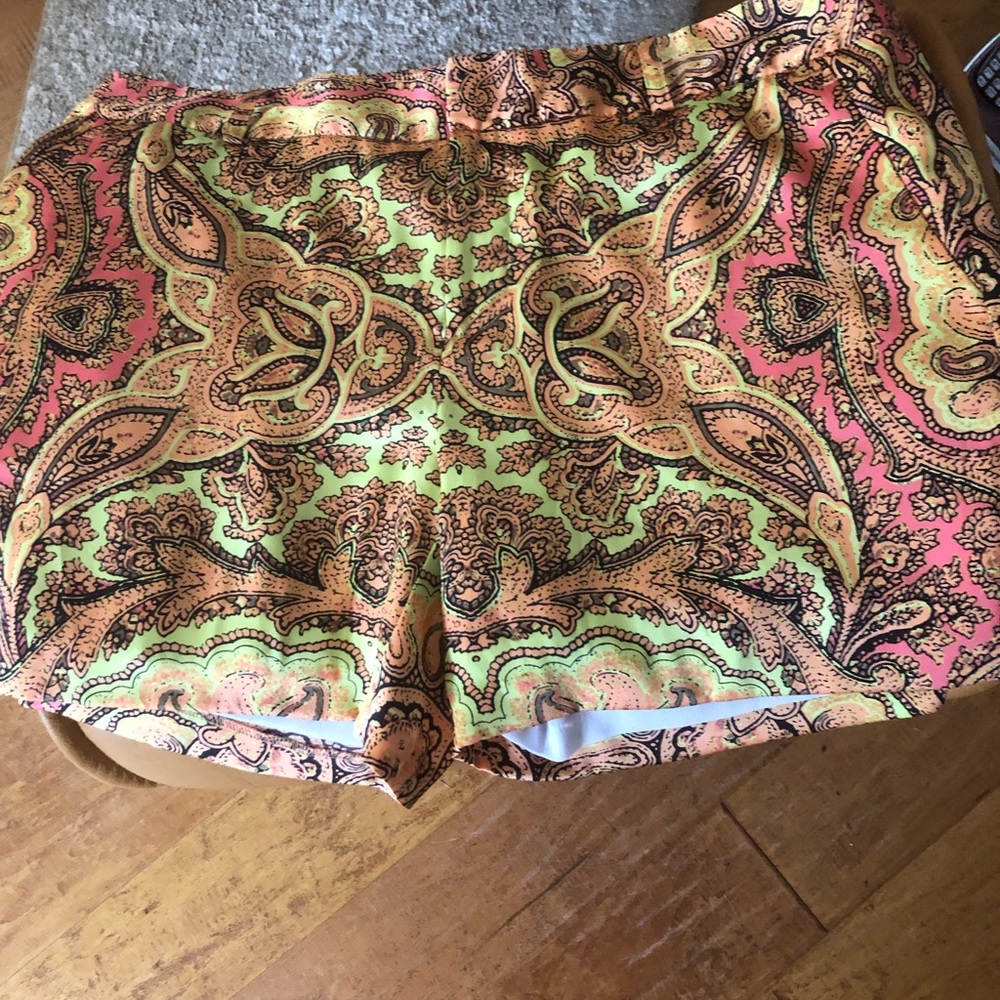 Fun, silky shorts